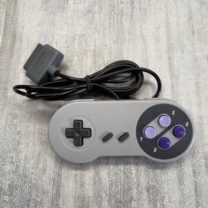Replacement Nintendo SNES Super Nintendo Gray Controller